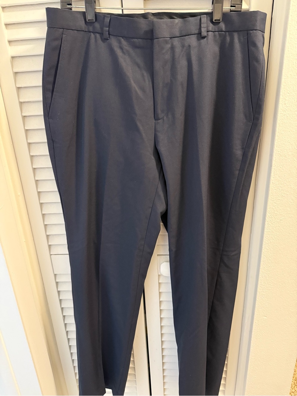 Calvin Klein Men's Navy Blue Dress Pants